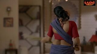Indian Desi milf maid fucked by her boss real Hindi full sex video.
