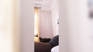 Jerked off Cuz I Didnt Have a Fat Dick to Put in My Mouth