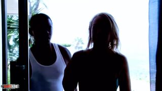 Tianna T: Tianna T Blonde Craves Big Cock Jon Q Interracial Young Pussy Fucking Cumshot