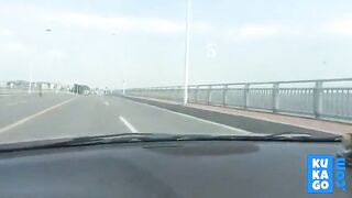 Grandpa's Outdoor Affair with Asian MILF