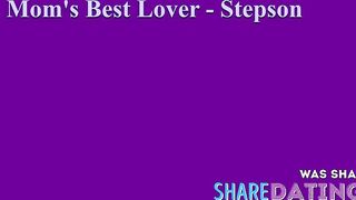 Big-titted Stepmom Loves Her Stepson's Big Cock