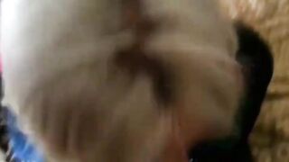 Ukrainian Blonde Homemade Blowjob