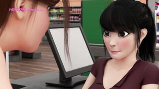 MILF Shared Once Again ◉ PREMIUM 3D FUTA Threesome