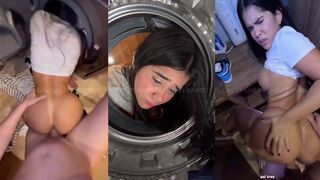 Michelle Rabbit Fucked While Stuck in Washing Machine Video Leaked