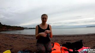 Strapped Tight & Floating Free - Sexy Wetsuit Life Jacket Test