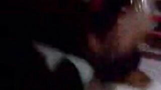 Indonesian Babe Leily Sucks White Cock for Mouthful of Cum