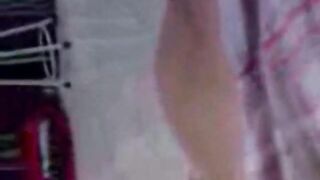 Indonesian Babe Leily Sucks White Cock for Mouthful of Cum