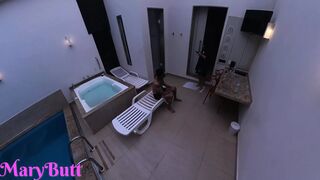 Giving It to My Brother's Friend in the Morning at the Pool