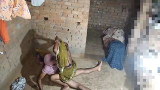 Kamwali aunty's hard kiss