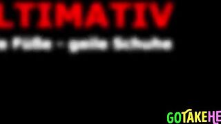 Amateur Foot Fetish: Leather Heels and Stilettos