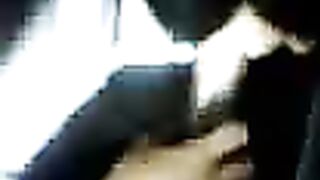 First blowjob to my wife's black cock