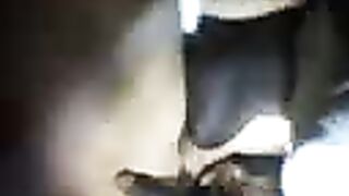 My horny wife gets her hairy pussy licked by my friend black