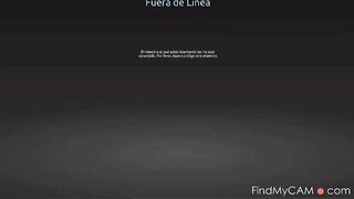 Nerdy Amateur Lesbians on Webcam with a Strapon