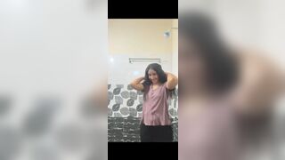 I left my friend's wife in the washroom while she was bathing.