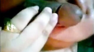 Malaysian MILF Gives Amateur Blowjob