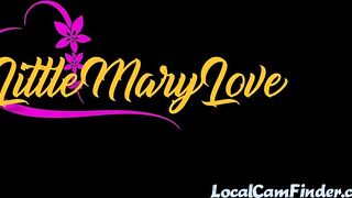 Big-Titted Russian MILF Mary's Solo Webcam Show