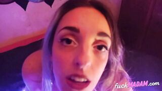 Blonde Clubber's 420 Fuck Session