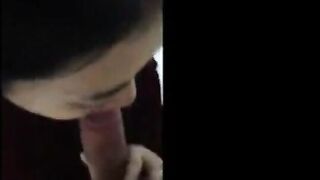 Asian Amateur BJ & Rimjob Cum on Face