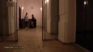 Small Tits Tina Blade Rough Face Fuck & POV Squirt Shower