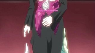 Hentai Maid Teaches Erotic Skills in Passionate Bedroom Play