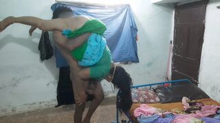 I lifted my stepmother upside down, licked her pussy with my tongue, and then had sex with her.