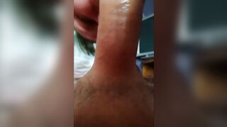 Greek Cheating Girl Sucks Like a Pro