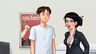 SUMMERTIME SAGA Part 311 - In The Office, Under the Shower By MissKitty2K