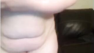 Juicy BBW AZZ on Webcam: Lotion Time!