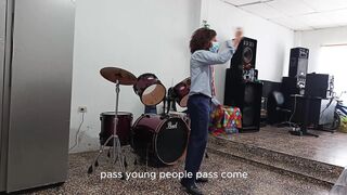 Private lessons - teacher fucks his student at home