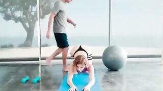 Huge Dick Gym Trainer Pounds Amateur Babe Hard