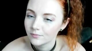 Busty Canadian MILF Drinks Her Own Milk on Webcam