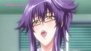 HENTAI Queen With Giant Breasts Teases, Seduces, and Pleasures With Erotic Passion