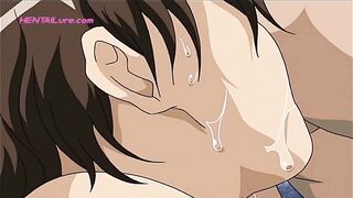 A MILF in This HENTAI Scene Gets Seduced in the Laundry Room With Erotic Lust