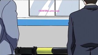 A MILF in This HENTAI Scene Gets Seduced in the Laundry Room With Erotic Lust