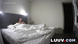 LUUV. She's turned on by his chats, nice blowjob on home camera