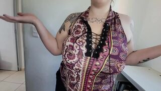 Huge Tits Caught You Looking at the Grocery Store