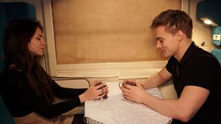 The best comedy in porn history Metting in real train with Sirena Milano Outdoor homemade sex