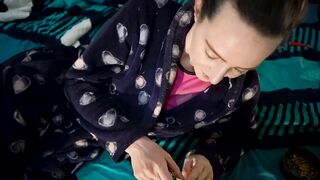 Fat Cock Releases A Mouthful of Cum For Me To Swallow