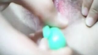 Big-Titted Asian Cutie Pleasures Herself on Webcam