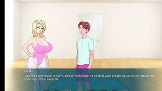 dabby and anon make hot romantic seen in summertime saga part 9