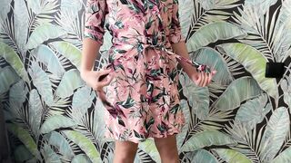 Big-Titted Korean Girl In Pink Dominates & Face-Fucks