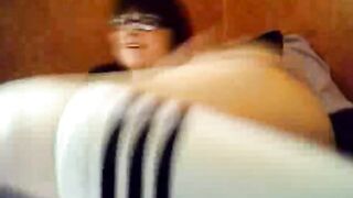 Brunette Cutie Plays with Pussy and Ass on Webcam