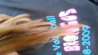 Busty Amateur Gives Roadside Blowjob