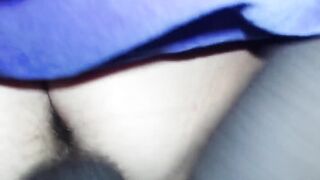 My black cock friend enjoys my wife's cunt