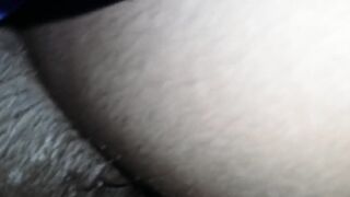 My black cock friend enjoys my wife's cunt