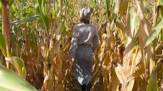 Sloppy Threesome: Spit-Roasted MILF Gets Double Cream Pie