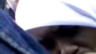 Arab Babe in Baju Kurung Gives Blowjob