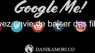 Jeune salope sexy orgasme Danika Mori orgasme dans un film de sex amateur