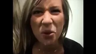 Amateur swallow compilation