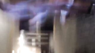 Gangbang with a BBW Girl and Amateur BBC